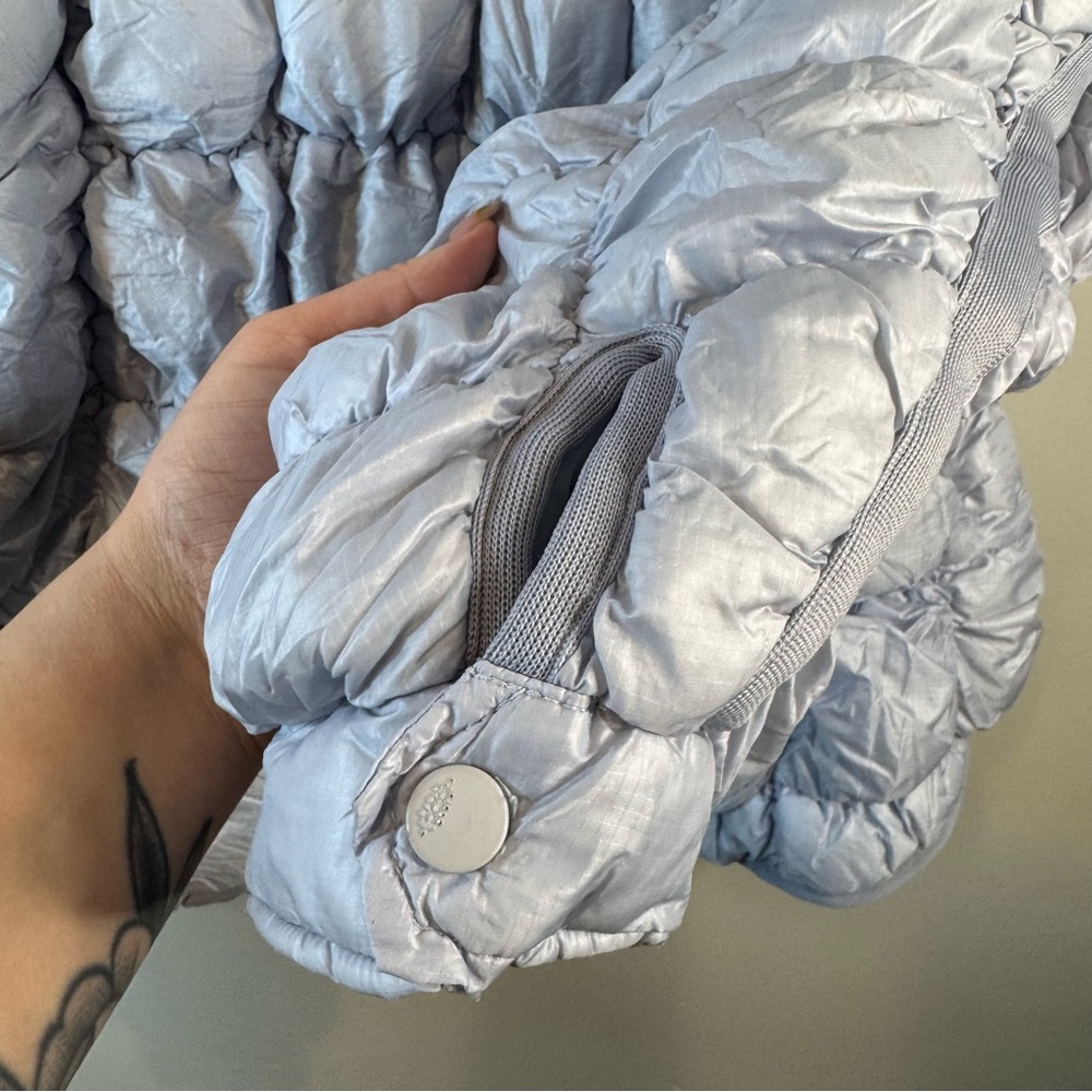 FP Movement Pippa Scrunchy Glossy Packable Puffer Jacket Large - Picture 11 of 13